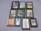 A lot of 10 framed antique advertisements