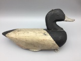 Decoy carved wood duck