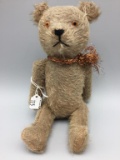 Antique mohair jointed bear