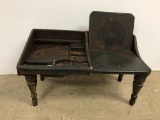 Primitive cobblers bench with seat