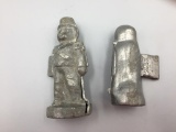 Soldier and Bride Ice Cream Molds