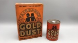 Gold dust washing powder lot of two