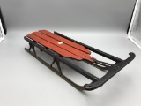Miniature wooden sleigh