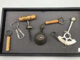 6 Bottle openers and corkscrews