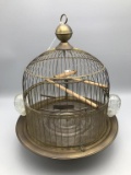 Round antique birdcage