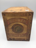 Durham Mustard advertising box