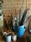 Huge lot iron bars, pins