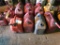 12 plastic gas containers