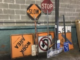 Lg. Lot of signs