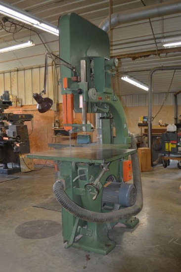 NORTHFIELD FOUNDRY & MACHINE CO VERTICAL BAND SAW,