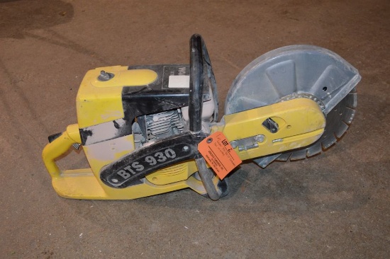 2003 WACKER BTS-930 12" CONCRETE SAW,