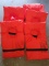 (10) LIKE NEW ORANGE COAST GUARD APPROVED LIFE VESTS