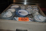 CRATE OF ASSORTED JAPANESE DISHES
