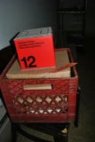 CRATE OF ASSORTED ROUND AND SQUARE PLATES