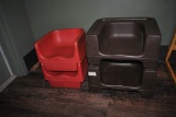 (4) BOOSTER SEATS