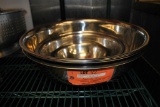(8) STAINLESS STEEL MIXING BOWLS, NESTING