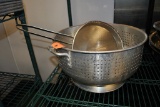 LARGE COLLANDER AND LARGE CONE COLLANDER (SIEVE)