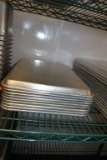 APPROX. (9) HALF SIZE BAKERY PANS, 12