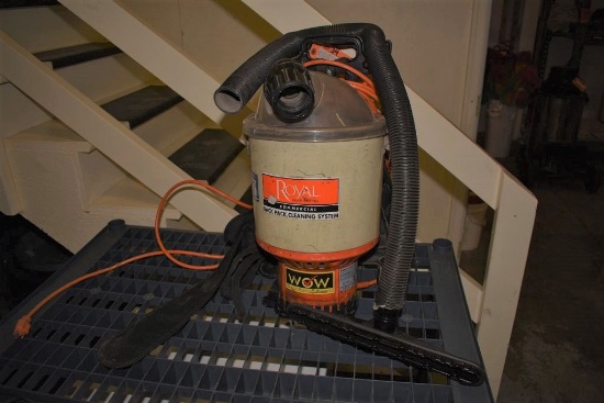 2010 ROYAL COMMERCIAL BACKPACK VACUUM, MODEL RY4001,