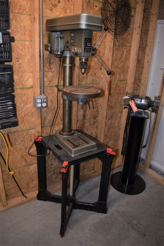 CTT FIVE SPEED BENCH TOP DRILL PRESS 