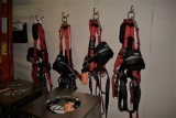 (4) FALL PROTECTION HARNESSES