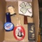 BOX OF (5) ASSORTED TAP HANDLES