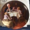 KNOWLES COLLECTORS PLATES BY NORMAN ROCKWELL WITH