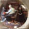 KNOWLES COLLECTORS PLATES BY NORMAN ROCKWELL WITH