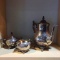 WM ROGERS 800 SILVERPLATED ANTIQUE TEA SET 3 PC