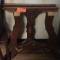 (2) PAIRS OF WOODEN TABLE LEGS/BASE