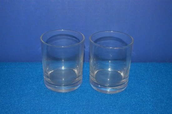 (21) LIBBEY 12 1/2 OZ DOUBLE OLD FASHIONED GLASSES
