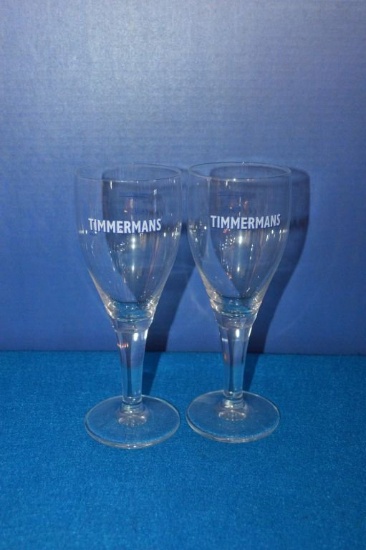 (2) BOXES OF (10 AND (6) TIMMERMAN'S GLASSES