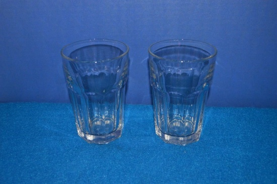 BOX OF (18) 14 OZ BEVERAGE GLASSES, LIBBEY GILBRALTAR