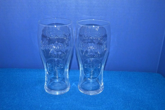 BOX OF (22) GROLSCH GLASSES