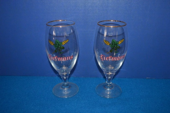 BOX OF (4) LIEFMAN'S STEMMED GLASSES