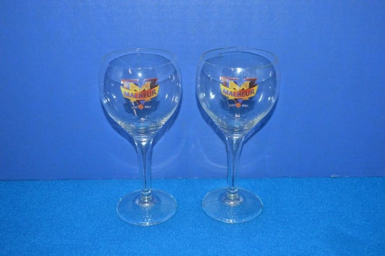 BOX OF (6) MALHAUER GLASSES