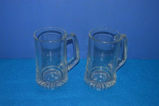BOX OF (9) ANCHOR HOCKING 15 OZ BEER MUGS