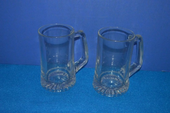 BOX OF (9) ANCHOR HOCKING 15 OZ BEER MUGS