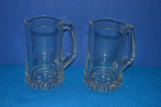 BOX OF (9) ANCHOR HOCKING 15 OZ BEER MUGS