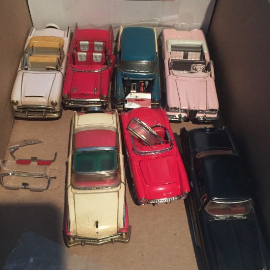 ASSORTED BOX OF (7) MATCHBOX DIE CAST MODELS: