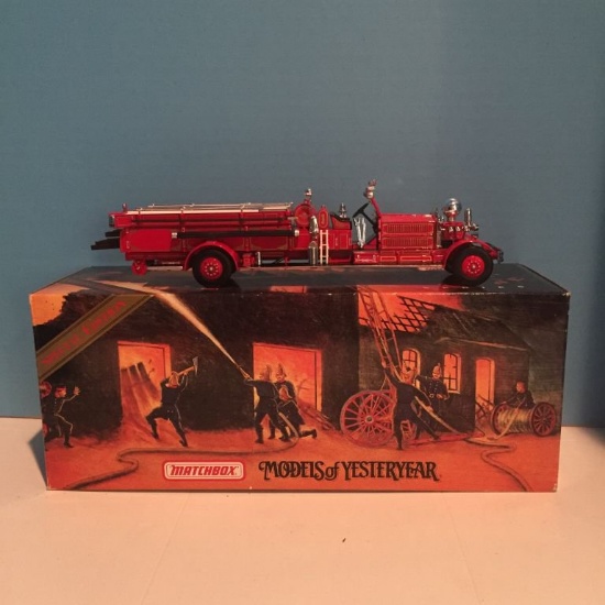 MATCHBOX MODELS OF YESTERYEAR FIRE ENGINE SERIES