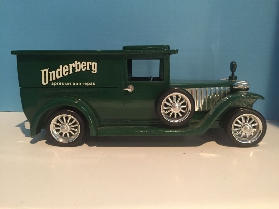 UNDERBERG HERBS TRUCK WOODEN MODEL OPEL 1.3