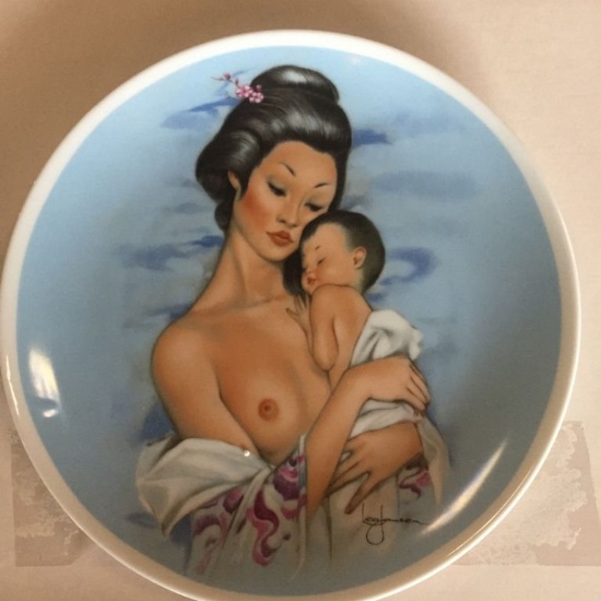 ROYAL BAYREUTH'S 7 3/4" COLLECTORS PLATES BY
