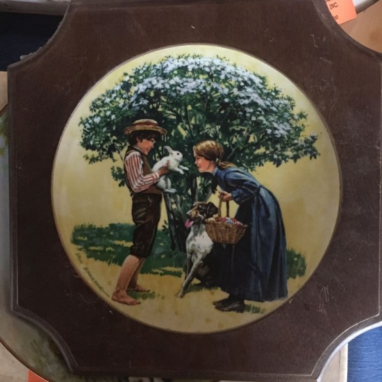 EDWIN KNOWLES CHINA CO. 8 1/2" COLLECTOR PLATES