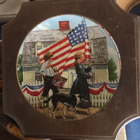 EDWIN KNOWLES CHINA CO. 8 1/2" COLLECTOR PLATES