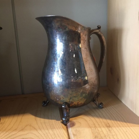 SILVERPLATED WATER PITCHER