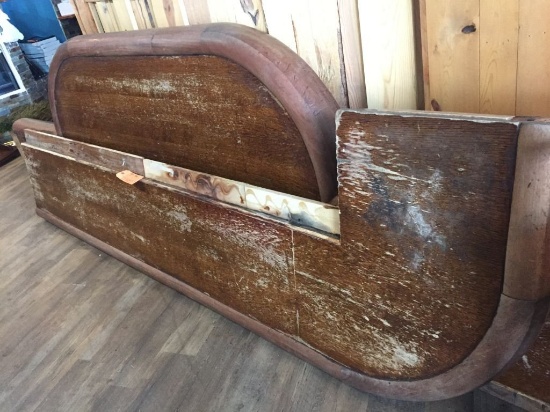(2) BAR SECTIONS APPROX 9' & 10'L X 19" TO 39"W