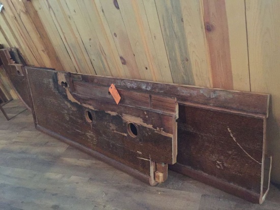(2) BAR SECTIONS 5' & 9'L X APPROX 19" W,