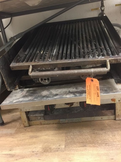MAGIKITCH-N GAS CHARBROILER, 24"W X 27"D