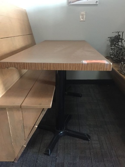 RECTANGLE TABLE LAMINATE TOP, 24" X 60" X 29"H